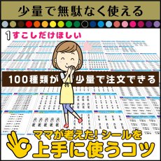 画像3: 防水 お名前シール｜選べる100種類＆23色 シールバイキング2枚セット｜名入れ 入園 入学 介護 ショップ用【Yokohama小町堂】 (3)